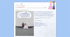 Desktop Screenshot of prinsenprinses.com